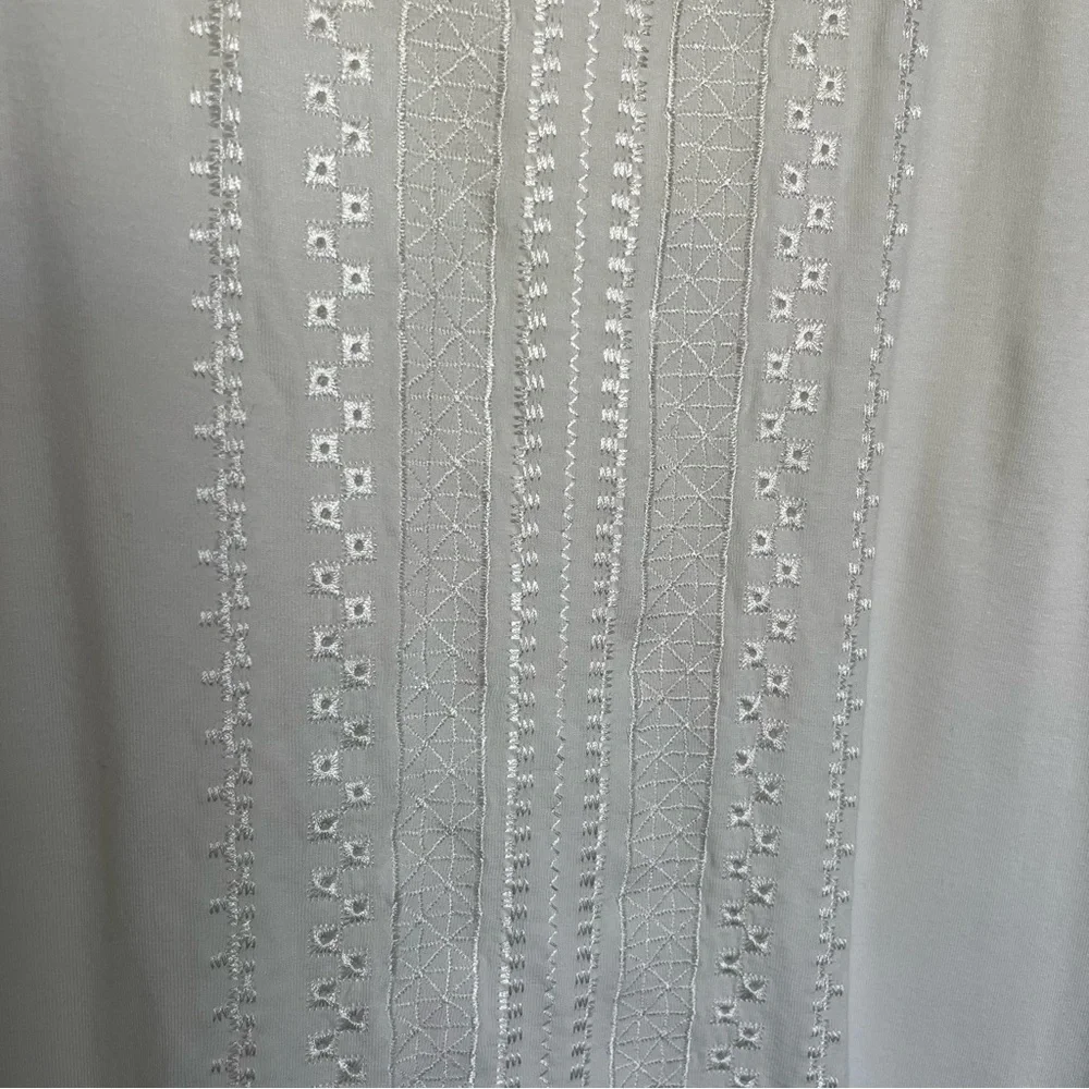NWT White Adrianna Papell Blouse Size S